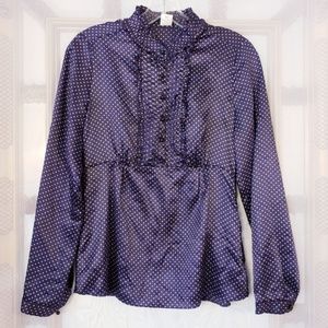 New J.Crew 100% silk blouse, size 4